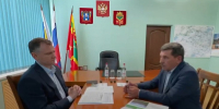 Юрий Слюсарь: конструктивная встреча с главой Семикаракорского района - Газета Семикаракорские вести