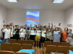 В ДСОЛ «Солнышко» Семикаракорский музей провел встречу «Россия в сердце навсегда»