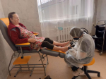 Волонтер-подолог оказала помощь постояльцам Семикаракорского ДИПИ