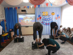 Папы малышей детсада «Росинка» сдали нормативы ГТО